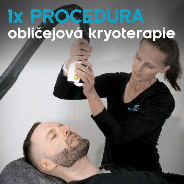 1x Obličejová kryoterapie
