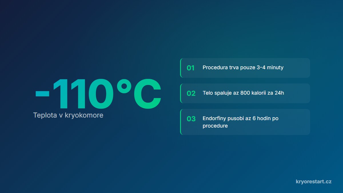 Fakta o kryoterapii - teplota a účinky