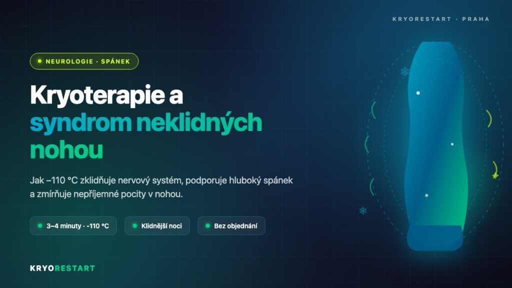 Kryoterapie a syndrom neklidných nohou – KryoRestart Praha